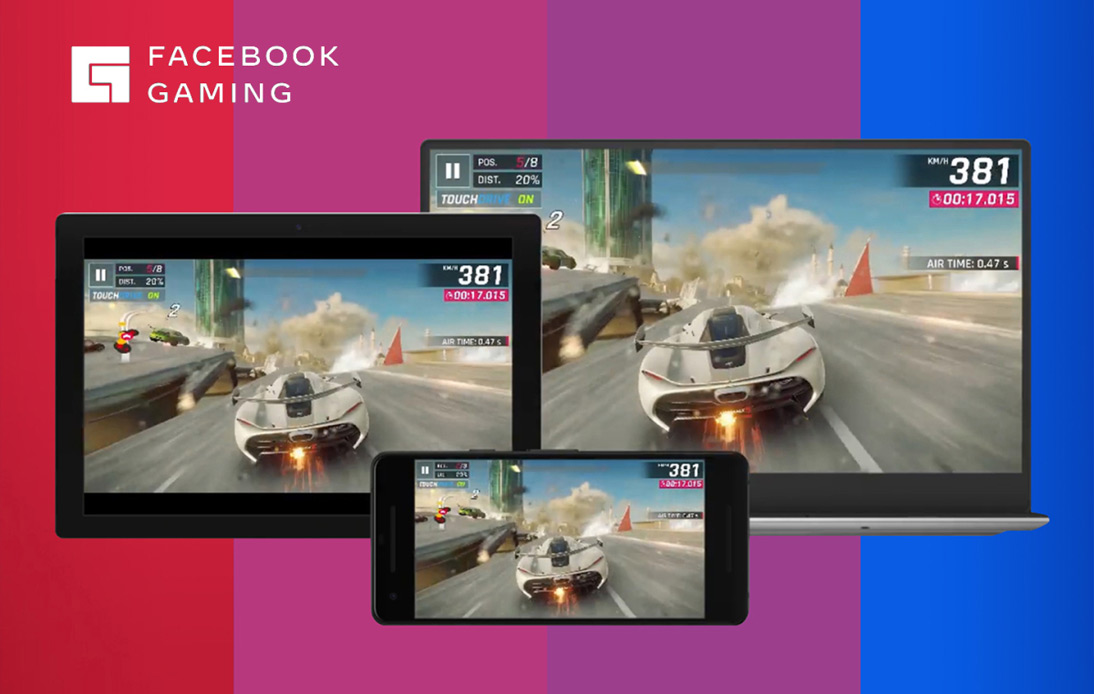 Facebook gaming on different devices