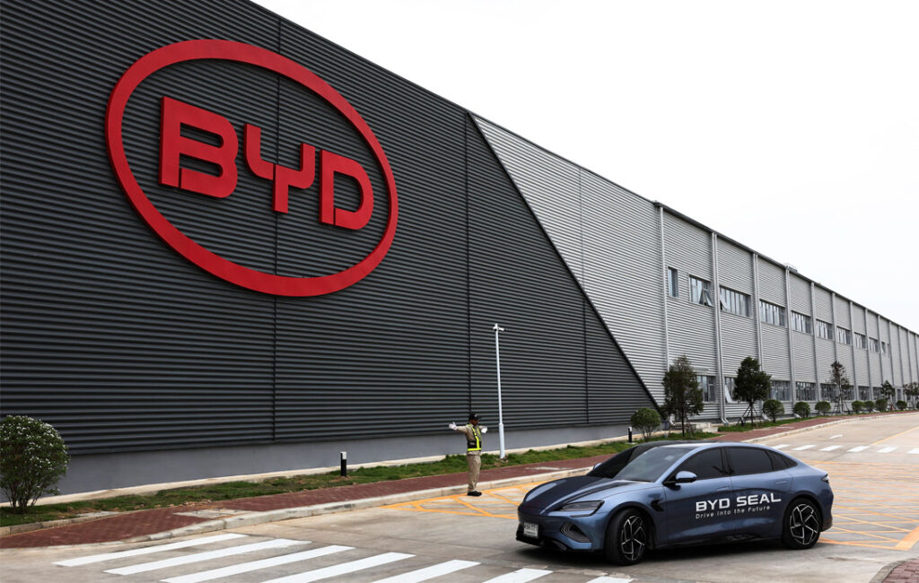 China’s BYD Unveils EV Plant in Thailand, First in Southeast Asia