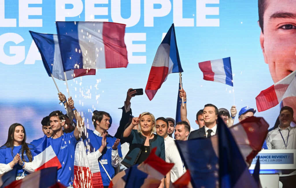 France’s Far Right Leads in First Round of Parliamentary Election