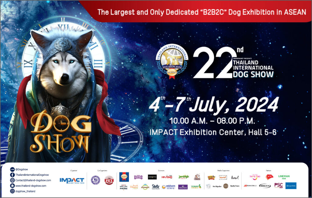 Thailand International Dog Show Returns for 22nd Edition This July
